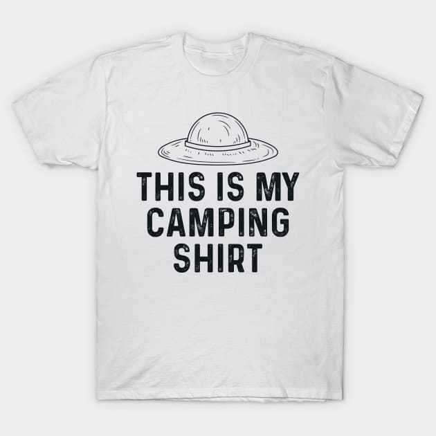 This is my camping shirt - Funny camping T-Shirt by TeeTypo